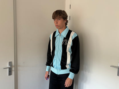 EVISU ATHLETIC ZIP-UP BLUE [XL]
