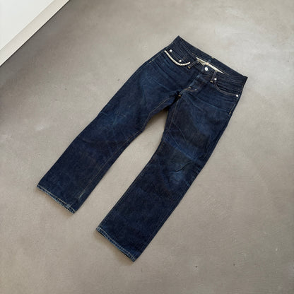 HYSTERIC GLAMOUR STUDDED SELVEDGE DENIM #17 [W30]