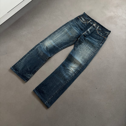 KAPITAL SELVEDGE STRAIGHT DENIM [W28]