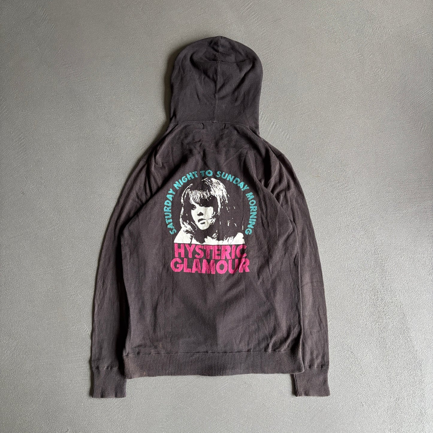 HYSTERIC GLAMOUR SATURDAY NIGHT ZIP-HOODIE [S]