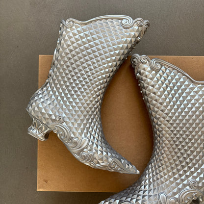 Y/PROJECT MELISSA METALLIC BOOTS [NEW]