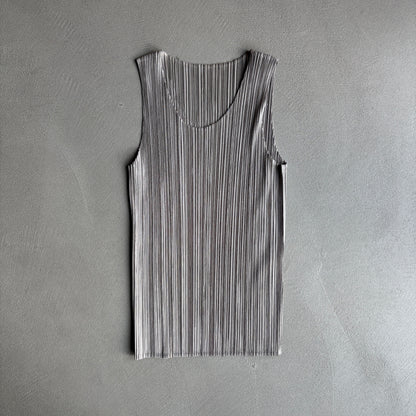 ISSEY MIYAKE PLEATS PLEASE TANKTOP GREY [M]
