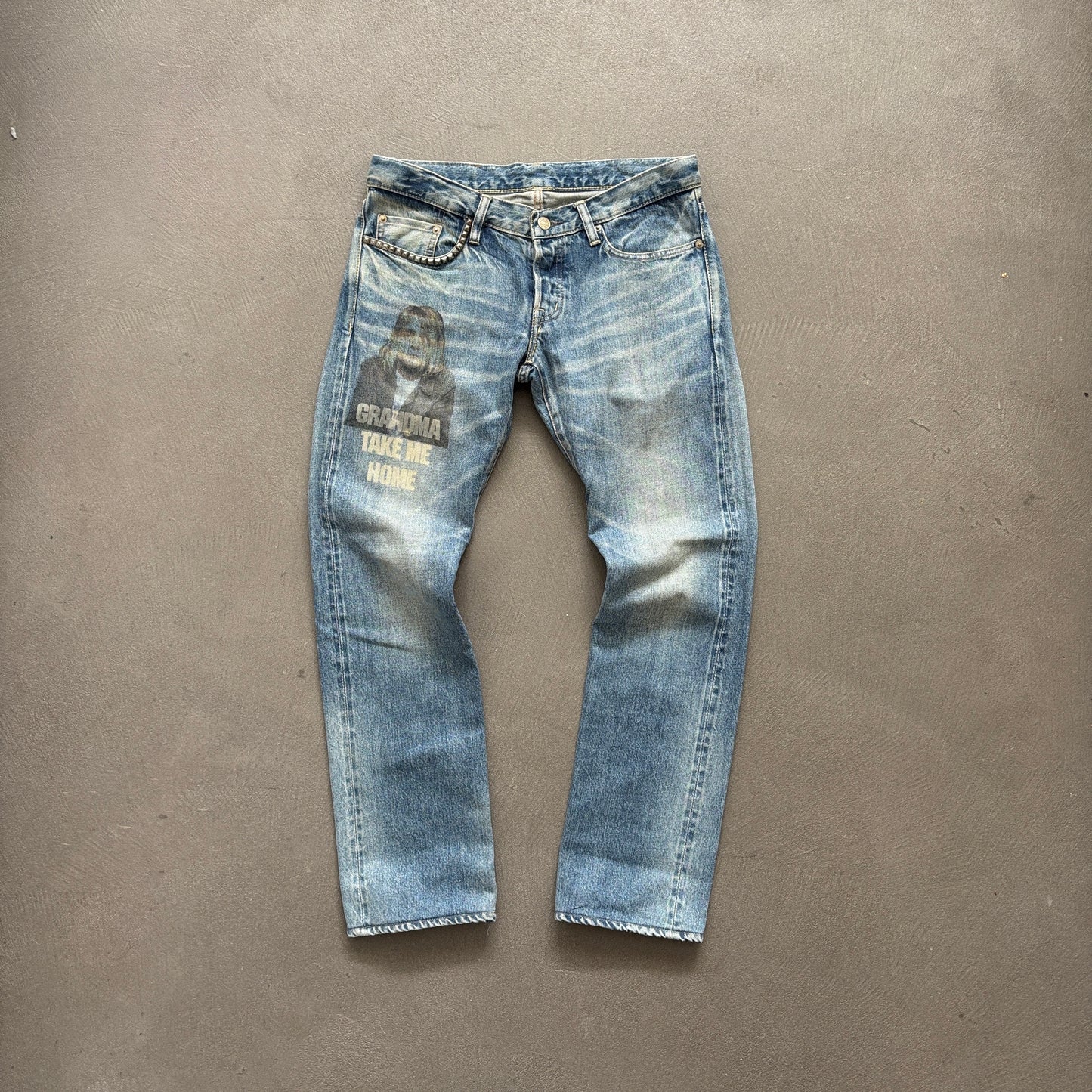 HYSTERIC GLAMOUR NIRVANA SELVEDGE DENIM [W30]