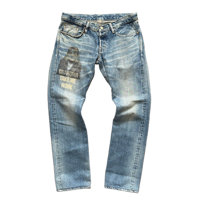HYSTERIC GLAMOUR NIRVANA SELVEDGE DENIM [W30]