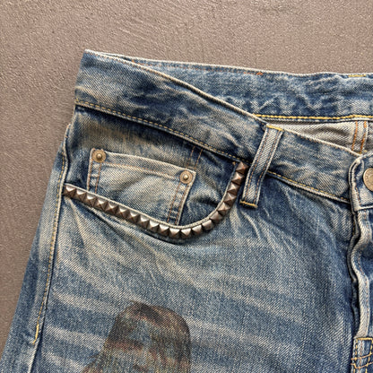 HYSTERIC GLAMOUR NIRVANA SELVEDGE DENIM [W30]