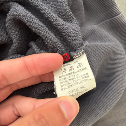 KAPITAL SURF HOODIE GREY [XS]