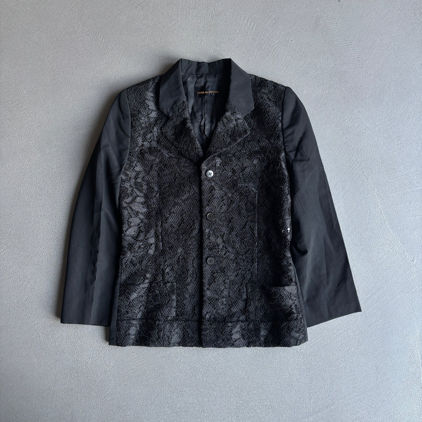 AD1992 COMME DES GARCONS LACE BLAZER [S]