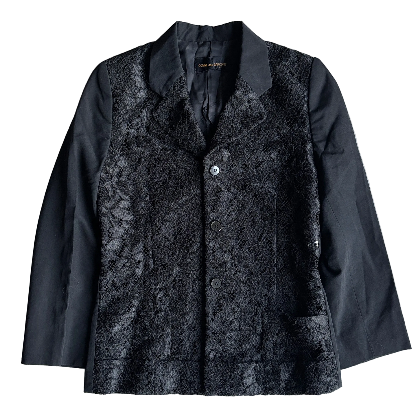 AD1992 COMME DES GARCONS LACE BLAZER [S]