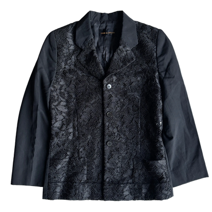 AD1992 COMME DES GARCONS LACE BLAZER [S]