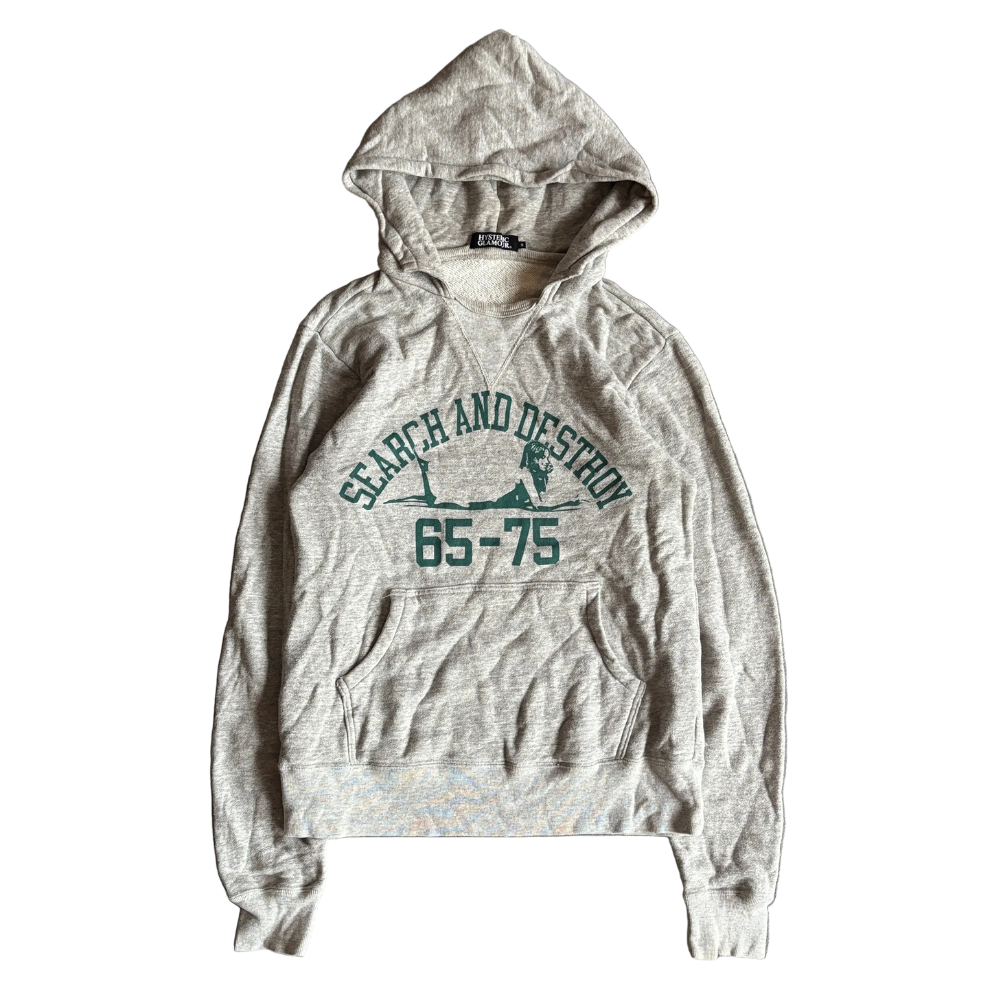 HYSTERIC GLAMOUR S&D HOODIE GREY [S]