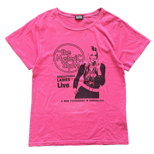 HYSTERIC GLAMOUR SHOW TEE PINK [M]