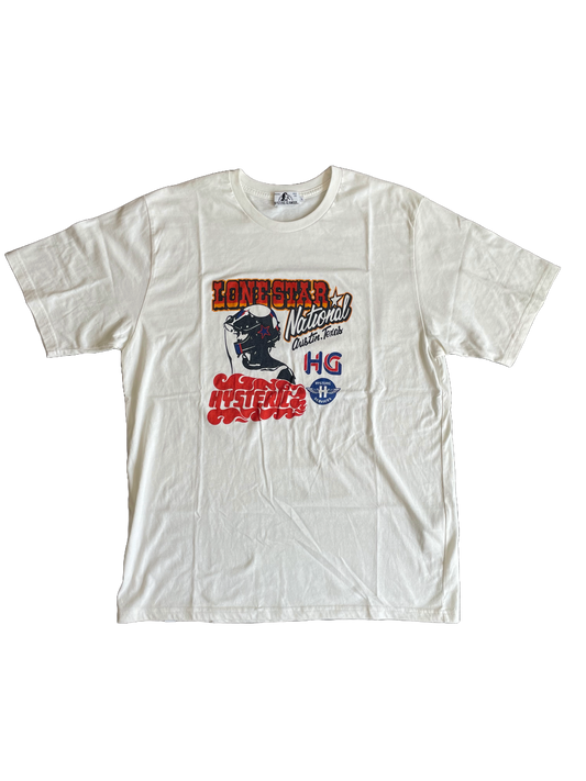 HYSTERIC GLAMOUR LONE STAR TEE BLANC [L]