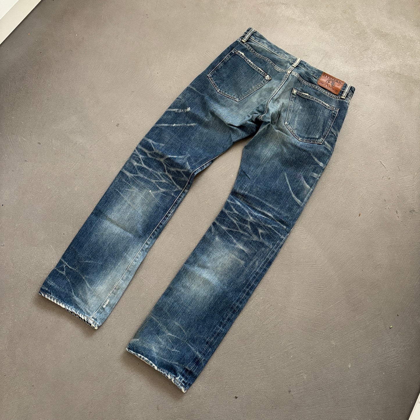 HYSTERIC GLAMOUR STUDDED SELVEDGE DENIM #1 [W30]