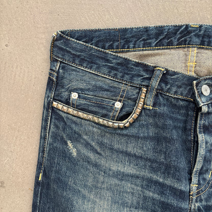 HYSTERIC GLAMOUR STUDDED SELVEDGE DENIM #5 [W30]