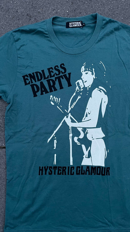 T-SHIRT HYSTERIC GLAMOUR BLEU [S]