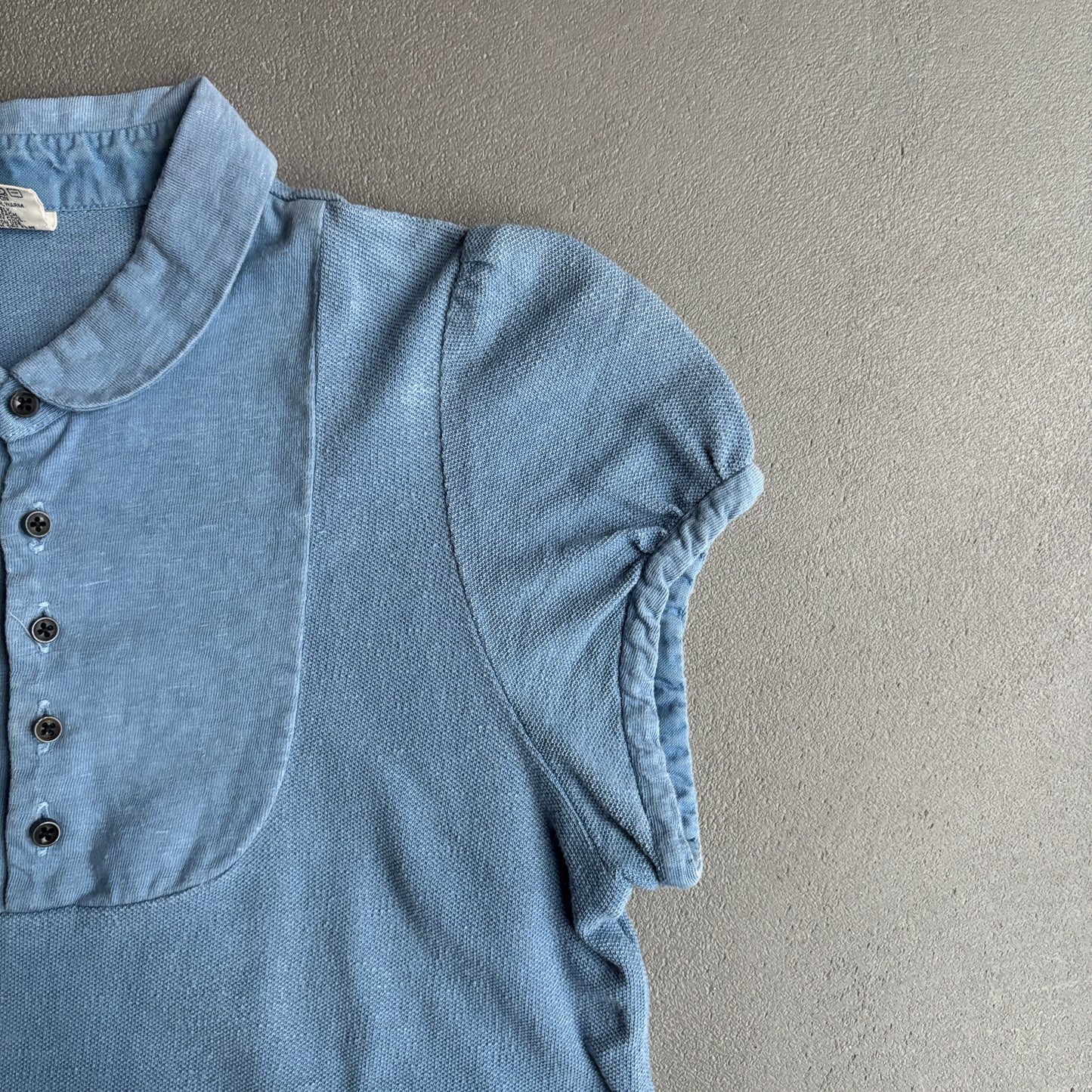 KAPITAL CUTE TOP BLUE [S]
