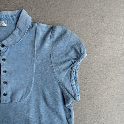 KAPITAL CUTE TOP BLUE [S]