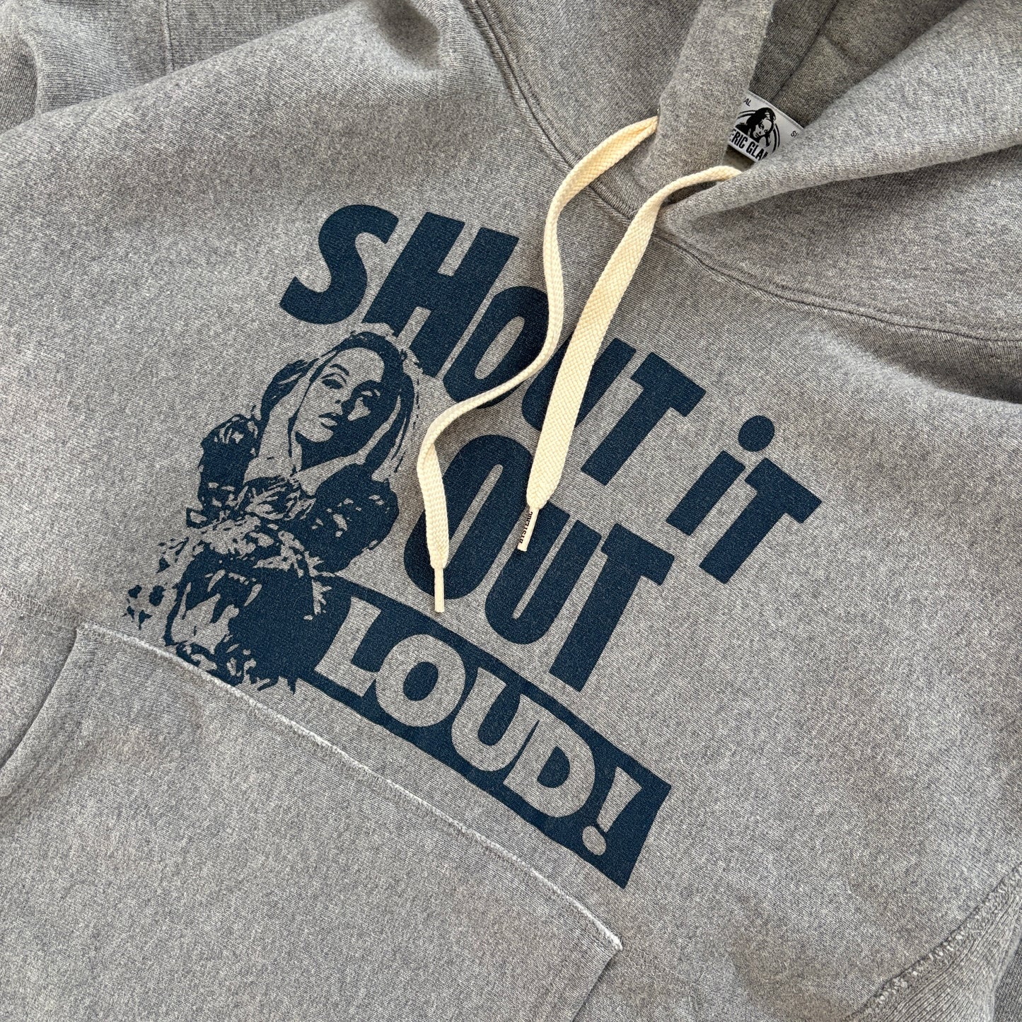 HYSTERIC GLAMOUR SHOUT IT OUT LOUD HOODIE [S]