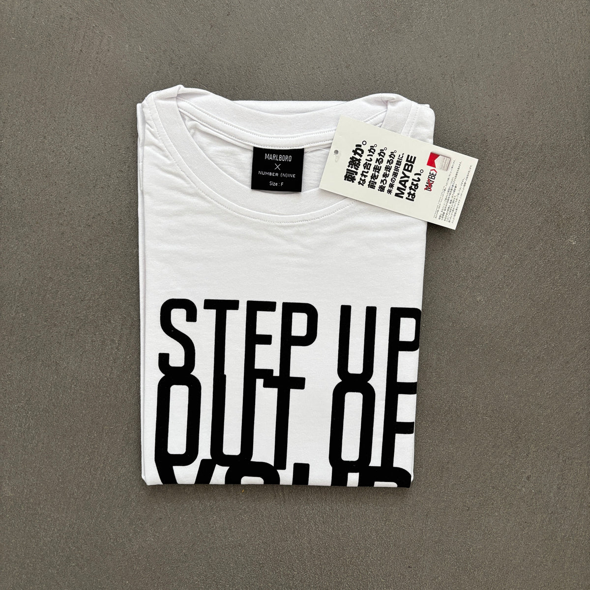 NUMBER (N)INE STEP OUT OF YOUR BOX TEE WHITE [L]