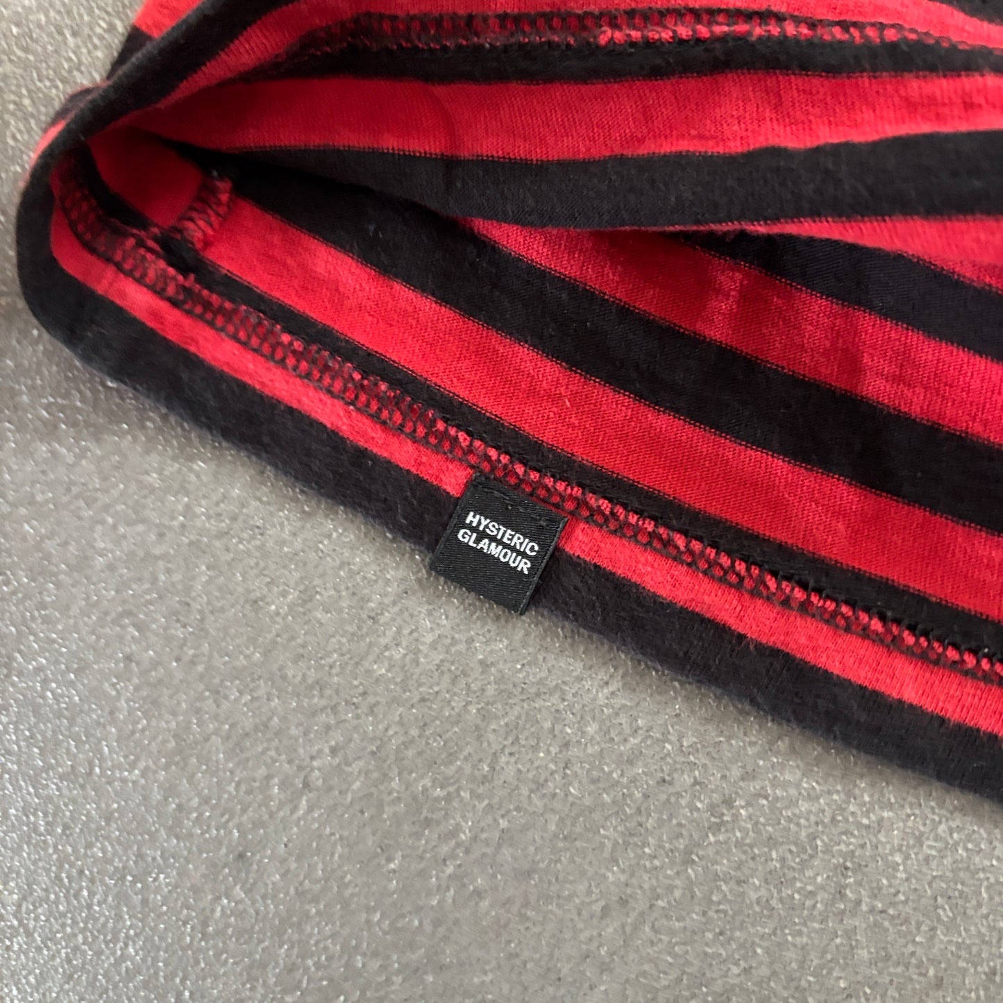 HYSTERIC GLAMOUR GIRLS CLUB STRIPED LONGSLEEVE [L]