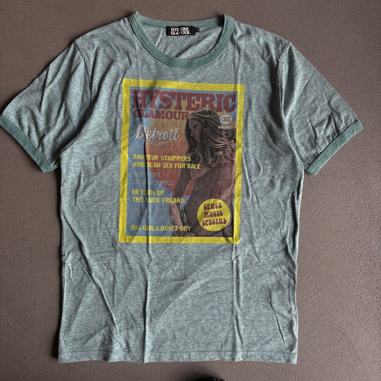 HYSTERIC GLAMOUR POSTER TEE [M]