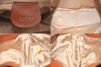 GUCCI BY TOM FORD LEATHER BAG BROWN