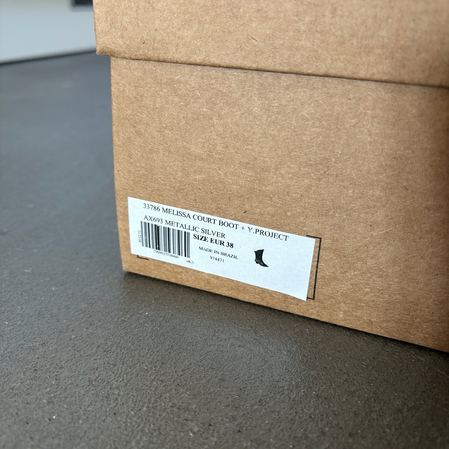 Y/PROJECT MELISSA METALLIC BOOTS [NEW]