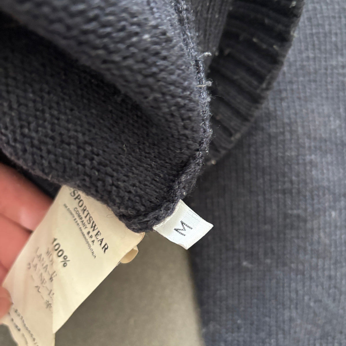 AW2010 STONE ISLAND KNITTED HOODIE GREY [M]