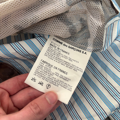 COMME DES GARCONS MESH CAMO SHIRT [S]