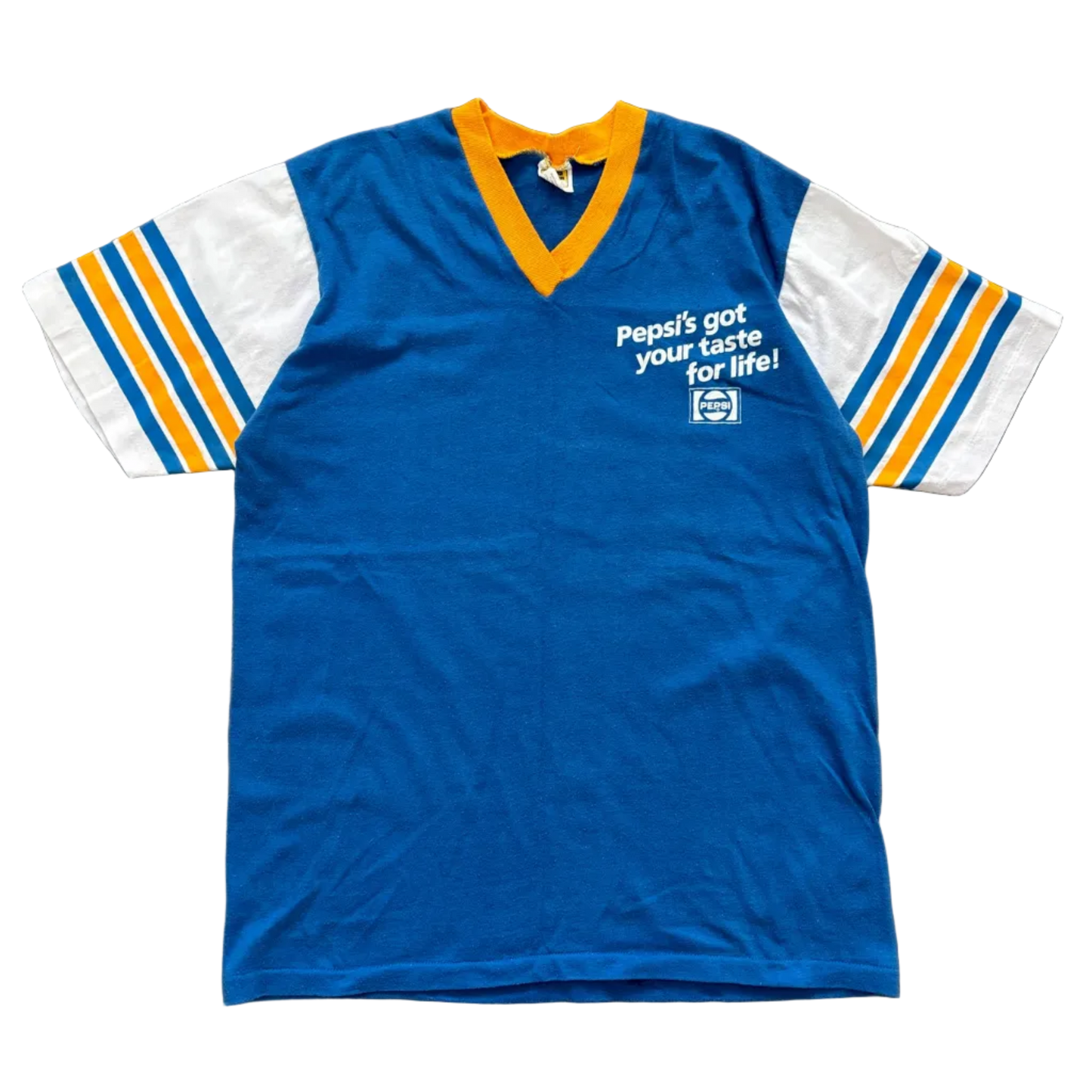 70S PEPSI SPORTY TEE | VELVA SHEEN TAG [M]
