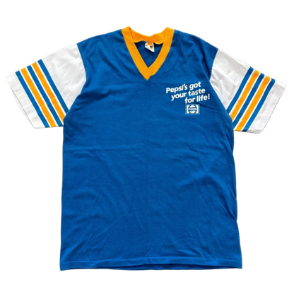 70S PEPSI SPORTY TEE | VELVA SHEEN TAG [M]