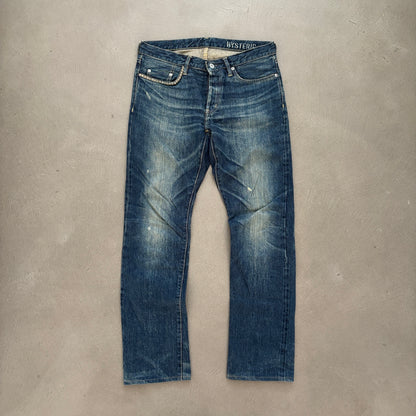 HYSTERIC GLAMOUR STUDDED SELVEDGE DENIM #5 [W30]