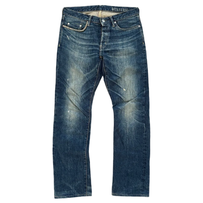 HYSTERIC GLAMOUR STUDDED SELVEDGE DENIM #5 [W30]