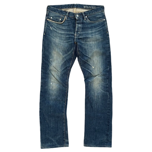 HYSTERIC GLAMOUR STUDDED SELVEDGE DENIM #5 [W30]