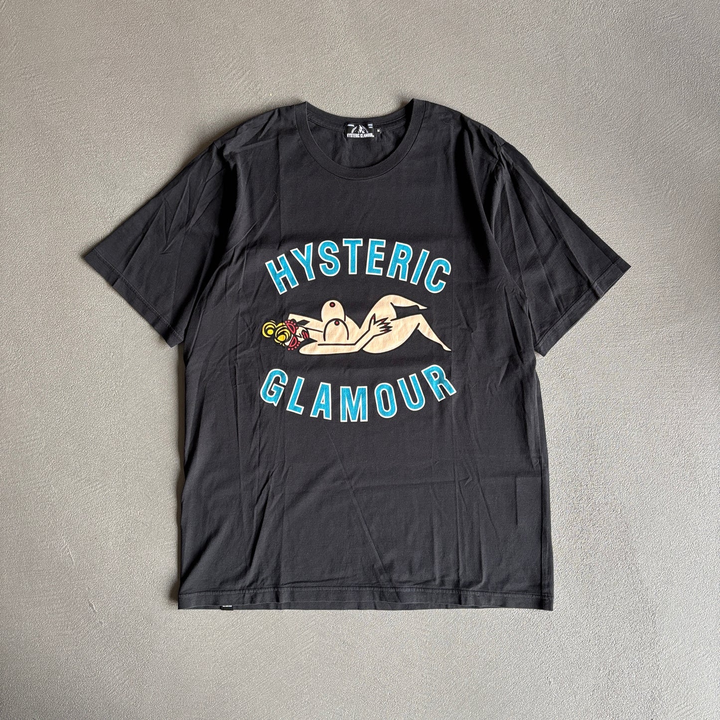 HYSTERIC GLAMOUR BODY TEE BLACK [L]