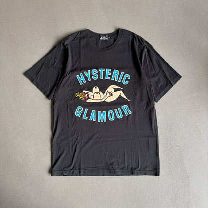 HYSTERIC GLAMOUR BODY TEE BLACK [L]