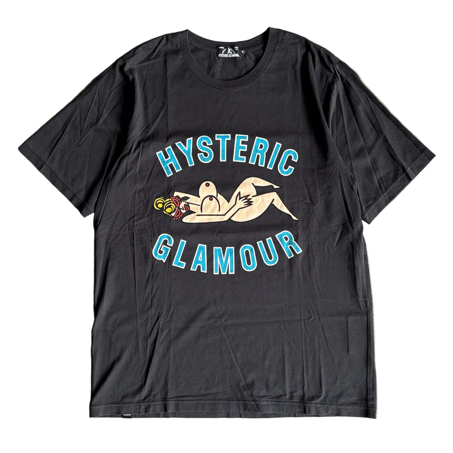 HYSTERIC GLAMOUR BODY TEE BLACK [L]