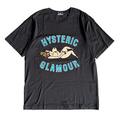 HYSTERIC GLAMOUR BODY TEE BLACK [L]