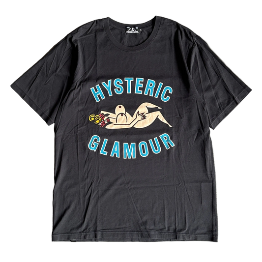 HYSTERIC GLAMOUR BODY TEE BLACK [L]