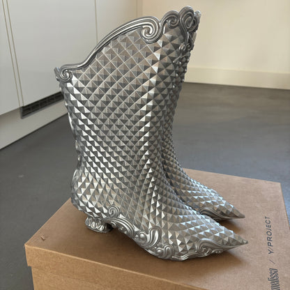 Y/PROJECT MELISSA METALLIC BOOTS [NEW]