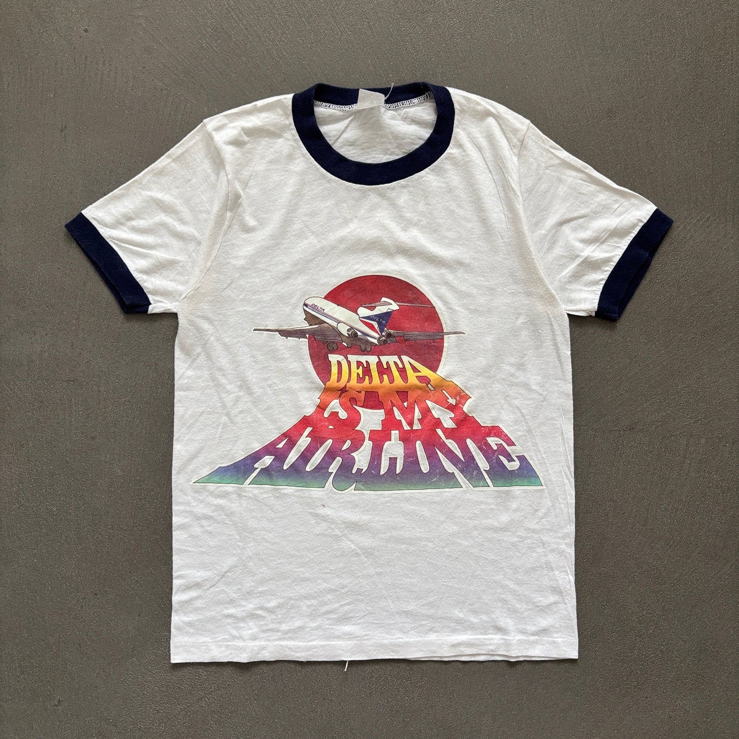 80S DELTA AIR RINGER TEE [S]