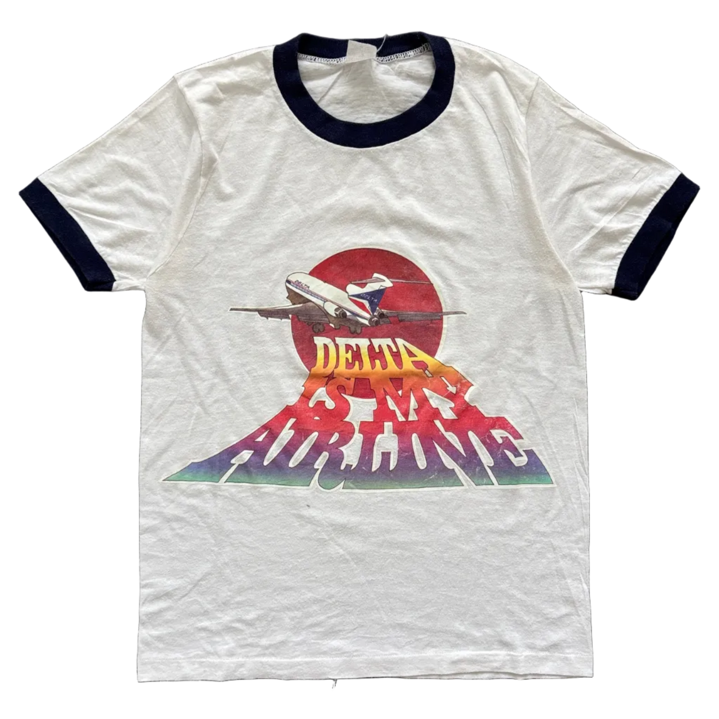 80S DELTA AIR RINGER TEE [S]