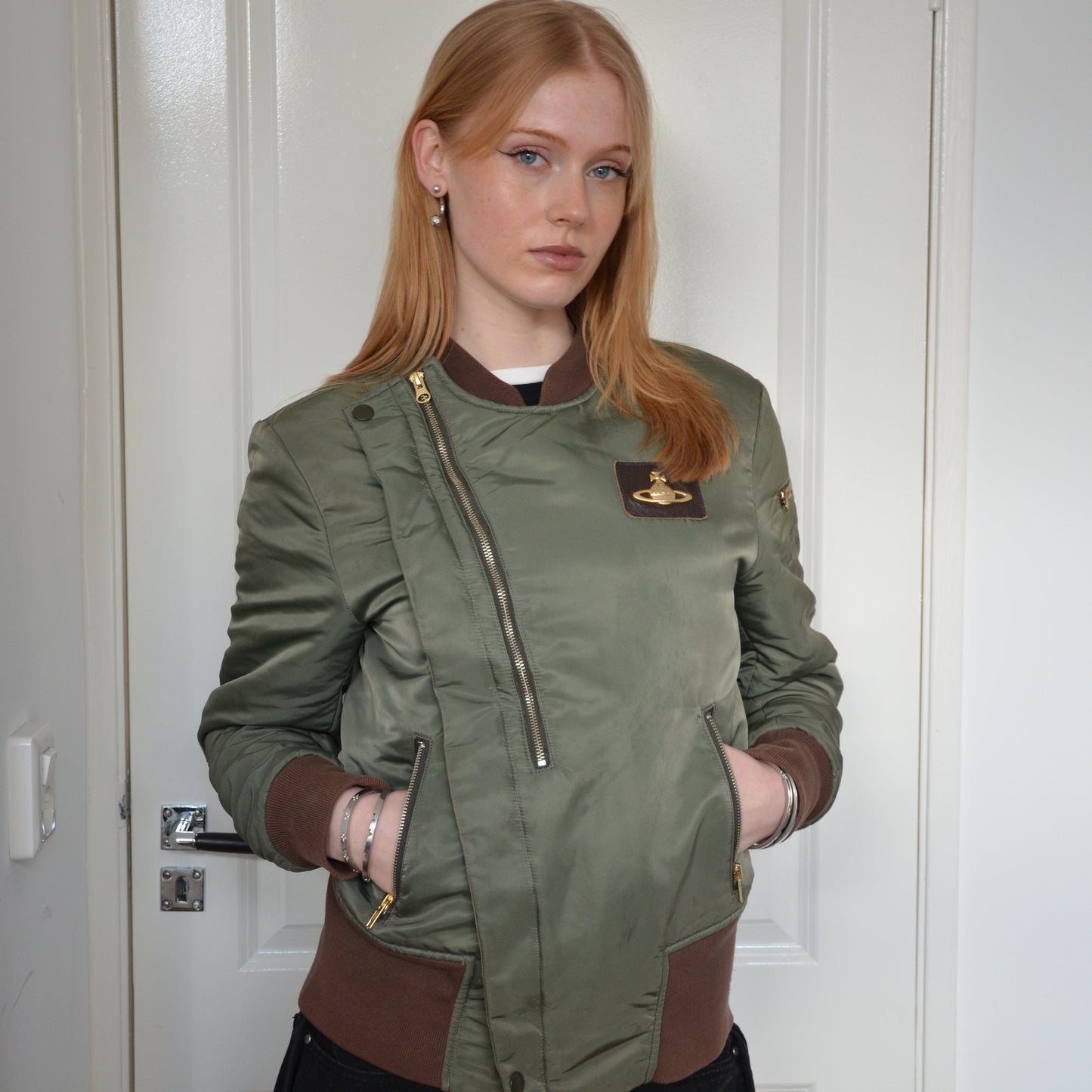 VIVIENNE WESTWOOD MA-1 FLIGHT JACKET [M]