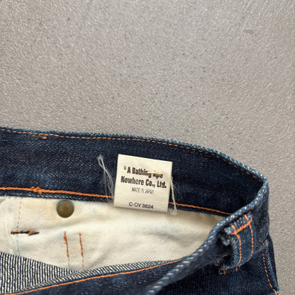 BAPE SELVEDGE DENIM JEANS [S]