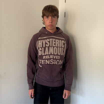 HYSTERIC GLAMOUR RELIEVES TENSION HOODIE [M]