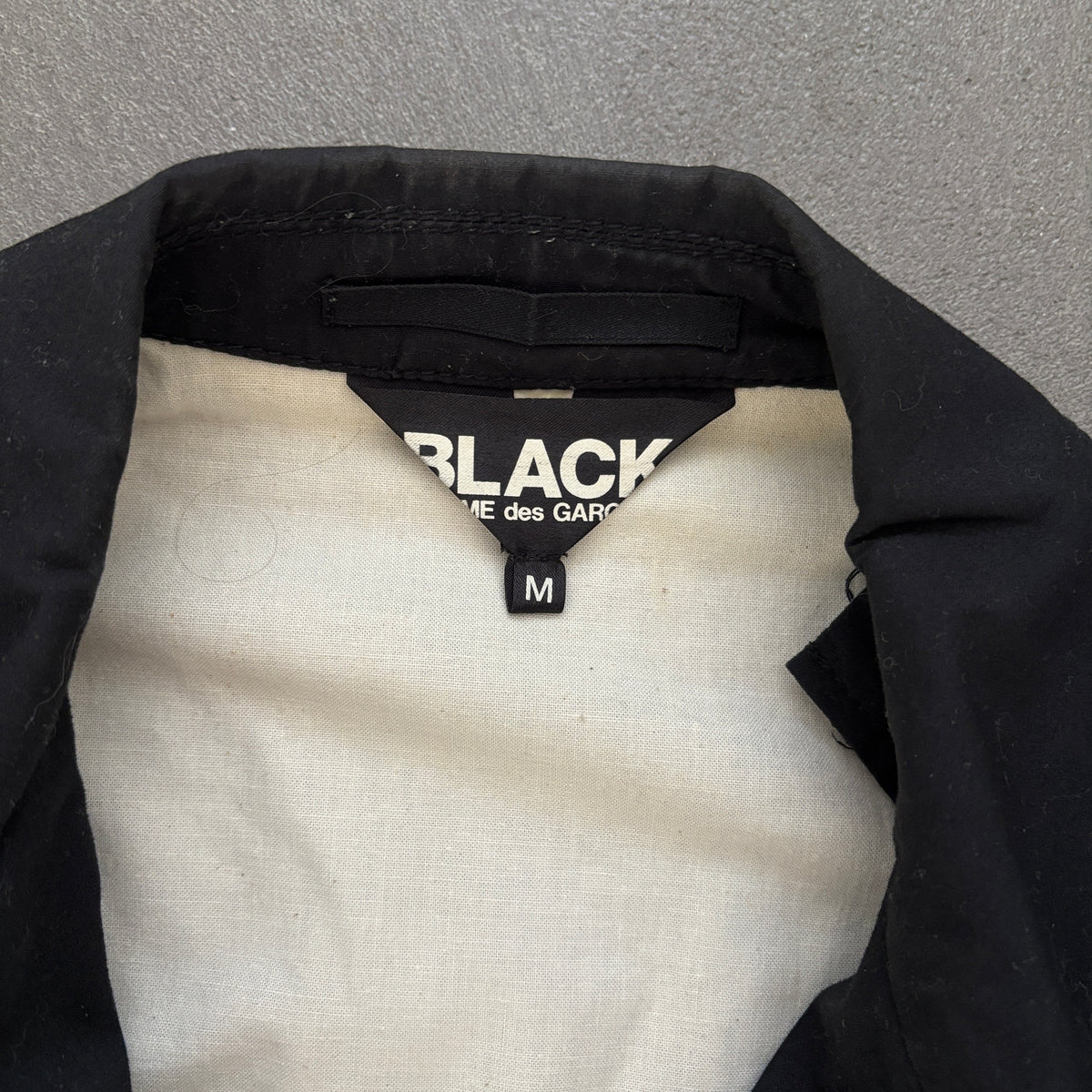AD2014 CDG BLACK ZIP JACKET [M]