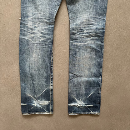 HYSTERIC GLAMOUR STUDDED SELVEDGE DENIM #37 [W31]