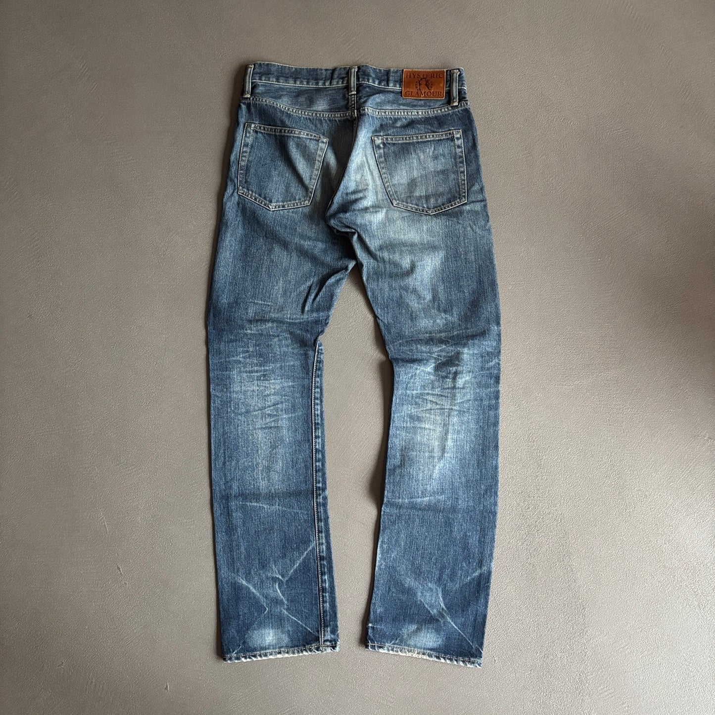 HYSTERIC GLAMOUR STUDDED SELVEDGE DENIM [W30]