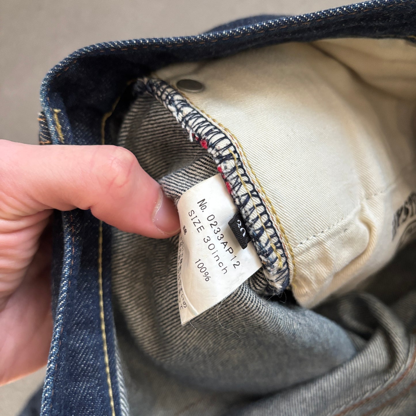 HYSTERIC GLAMOUR STUDDED SELVEDGE DENIM #17 [W30]