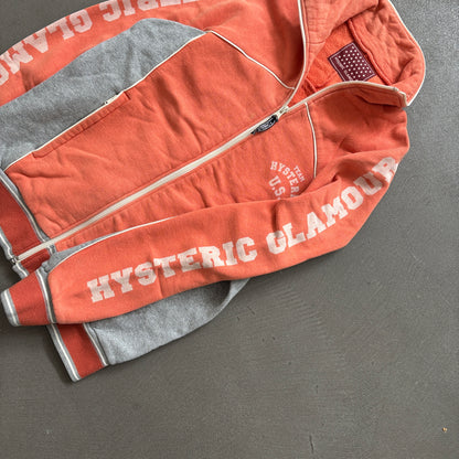 HYSTERIC GLAMOUR TEAM HYSTERIC ZIP SWEATER [L]